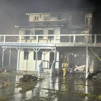 Ocean Shores Fire Fights Structure Fire Overnight Septmeber 24th, 2023